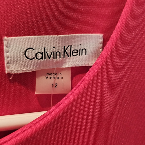 Calvin Klein Vibrant Pink Mini Dress - Picture 3 of 3